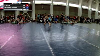 70-85 lbs Cons. Semis - LJ Miller, Utah vs Maximus Brown, Utah