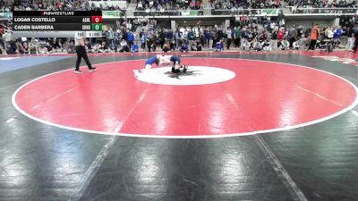 106 lbs Round Of 32 - Logan Costello, Ashland vs Caden Barbera, South Kingstown