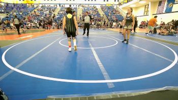 100 lbs Consi Of 4 - Joshua Grilliot, Mcalester Youth Wrestling vs Blaike Ivie, Salina Wrestling Club