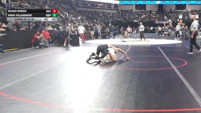 113 lbs Consi Of 32 #2 - Elijah Duran, Golden Valley (CS) vs Rikki Villasenor, Newport Harbor (SS)