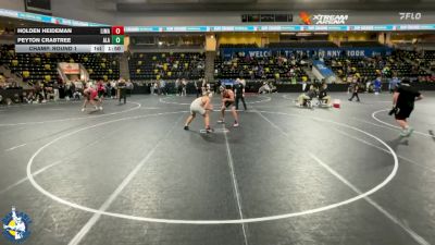 215 lbs Champ. Round 1 - Peyton Crabtree, Albert Lea Area vs Holden Heideman, Linn-Mar