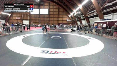 190B lbs Rr Rnd 5 - Justin Card, Whitney Point Wc vs Matthew Quintero, Gps