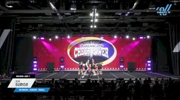 ICE - Surge [2024 L1 Junior - Small Day 1] 2024 Cheer Power Grand Nationals