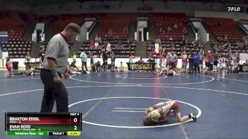 50 lbs Round 1 (6 Team) - Evan Ross, Basement Brawlers vs Braxton Edgil, NINJA