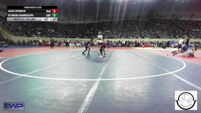 92 lbs Consi Of 32 #2 - Jack Spence, Blackwell vs Kymani Randolph, Lawton IKE