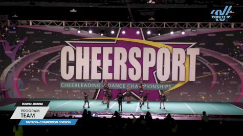 Program - Team [2023 Competition Division Round] 2023 CHEERSPORT National All Star Cheerleading Championship