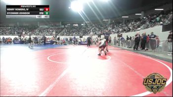 100 lbs Round Of 16 - Henry Romero, IV, Wolfpak Wrestling vs O'Conner Johnson, Randall Youth Wrestling Club