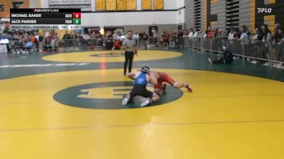 125Green lbs Rr Rnd 2 - Michael Baker, Sacred Heart vs Jack Parker, Franklin & Marshall