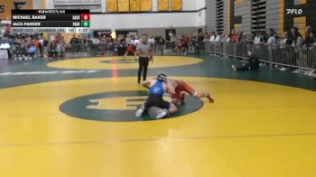 125Green lbs Rr Rnd 2 - Michael Baker, Sacred Heart vs Jack Parker, Franklin & Marshall