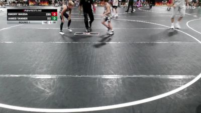 72 lbs Round 1 - Emory Massa, SWA Slate Wrestling Academy vs James Tanner, SCSOW