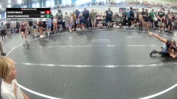 64 lbs Round 5 (10 Team) - Jaxon Beals, Team Barracuda vs Adam Rasmussen, Roundtree WA