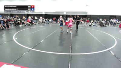 157 lbs Mason Bauer, Ohio Gray vs David Burchett, Team Colorado FS