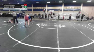 190 lbs Round Of 16 - Logan Whitacre, Matador WC vs Gabrian Myers, Legends Of Gold LV