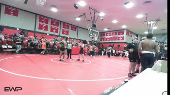 195 lbs Round Of 16 - Corvin Martin, Hilldale vs Treydan Daugherty, Gore Public Schools