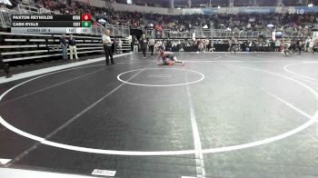 162 lbs Consi Of 4 - Paxton Reynolds, Webb City Youth Wrestling vs Cash Ryals, Fort Gibson Wrestling