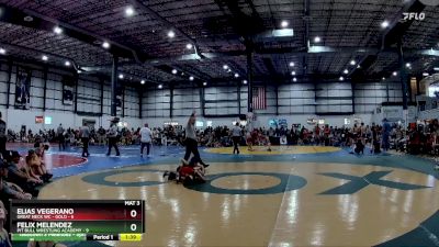 60 lbs Semifinals (4 Team) - Felix Melendez, PIT BULL WRESTLING ACADEMY vs Elias Vegerano, GREAT NECK WC - GOLD