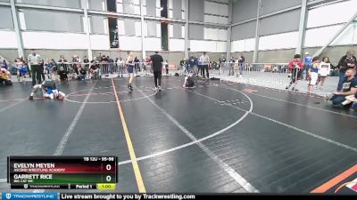 95-98 lbs Round 2 - Garrett Rice, Big Cat WC vs Evelyn Meyen, Ascend Wrestling Academy