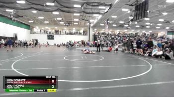 144 lbs Cons. Round 4 - Dru Thomas, Liberty North vs Josh Schmitt, Purler Wrestling Academy