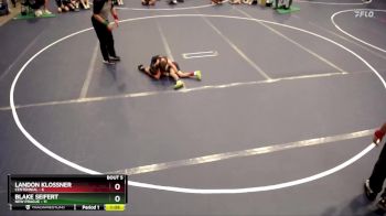 64 lbs Semis & 1st Wrestleback (8 Team) - Landon Klossner, Centennial vs Blake Seifert, New Prague