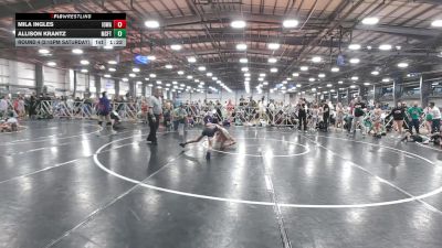75 lbs Round 4 (2:15pm Saturday) - Allison Krantz, Misfits vs Mila Ingles, Iowa