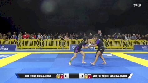 Yadetsie Nichole Zaragoza-Rivera vs Aria Bronte Gaitan Altuna 2025 Pan IBJJF Jiu-Jitsu No-Gi Championship
