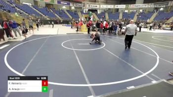 90 lbs Consi Of 4 - Fynn Reinerio, Hugoton WC vs Arthur Araujo, Matpac WC