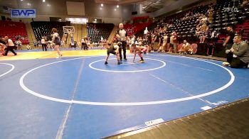 72 lbs Rr Rnd 2 - Cruz Canales, Claremore Wrestling Club vs Kye Gillette, Gladiator