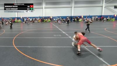 138 lbs Champ. Round 4 - Zach Stewart, Unattached vs Jeremiah Hayes, Unattached