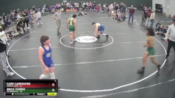 125 lbs Round 2 (4 Team) - Brick Dorris, Summerville vs Carp Carpenter, Legacy Elite