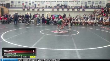 144 lbs 2nd Wrestleback (16 Team) - Luke Arave, Creekview vs Dean Rollins, Thomas County Central HS