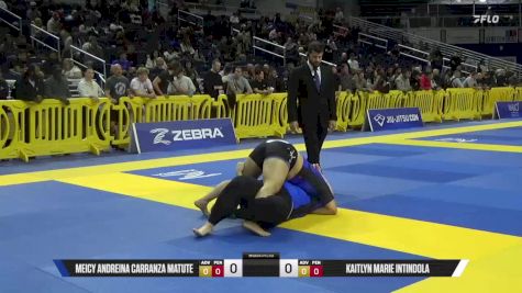Meicy Andreina Carranza Matute vs Kaitlyn Marie Intindola 2025 Pan IBJJF Jiu-Jitsu No-Gi Championship