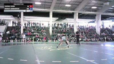 117 lbs Champ. Round 2 - Rodiat Adeduntan, Unattached-Lindsey Wilson vs Sarina Gunn, University Of The Cumberlands