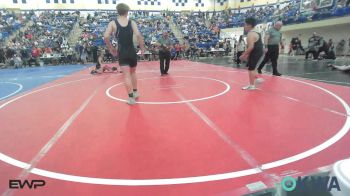 160 lbs Quarterfinal - Noah Garcia, Wagoner Takedown Club vs Karsyn Pack, Hornet Wrestling
