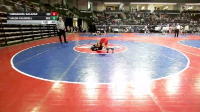 69 lbs 3rd Place - Emmanuel Salazar, Grindhouse Wrestling vs Jalen Caldwell, Rockmart Takedown Club