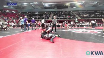 Rr Rnd 3 - Jaycee Cox, Sperry Wrestling Club vs Tytin Daniels, Checotah Matcats