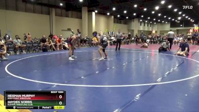 135 lbs Round 3 - Hayden Norris, Elevate Wrestling Club vs Heisman Murphy, Gulf Coast Wrestling