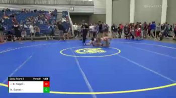 163 lbs Cons. Round 3 - Bailey Nagel, Tomahawk Wrestling Club vs Noah Banet, Floyd Central