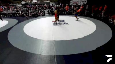 138 lbs Julien Sandoval, OCWA - Orange County Wrestling Association vs Orion Hill, SAWA - Sacramento Area Wrestling Association