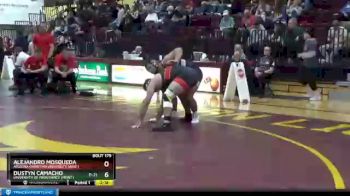 285 lbs Cons. Round 3 - Dustyn Camacho, University Of Providence (Mont.) vs Alejandro Mosqueda, Arizona Christian University (Ariz.)