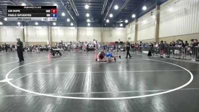 190 lbs 3rd Place - Ari Rupe, Caveman Wrestling vs Pablo Sifuentes, Gladiator Wrestling Academy