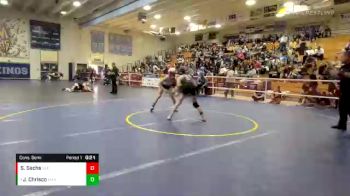 116 lbs Cons. Semi - Jordyn Chrisco, Marina vs Samantha Sachs, Glendora