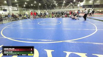138 lbs Round 1 (4 Team) - Noah Cuic, THRACIAN GLADIATOR WC vs Jesse Miller, SHENANDOAH VALLEY WC