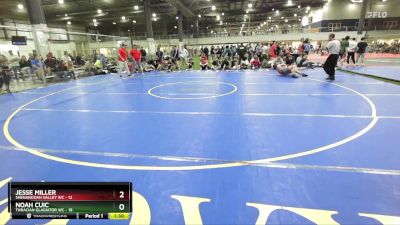 138 lbs Round 1 (4 Team) - Noah Cuic, THRACIAN GLADIATOR WC vs Jesse Miller, SHENANDOAH VALLEY WC