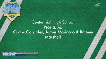 Centennial High School [2026 Varsity Spirit Program DI Game Day Live (Cheer Dance and Band) Semis] 2026 National School Spirit Championships DI