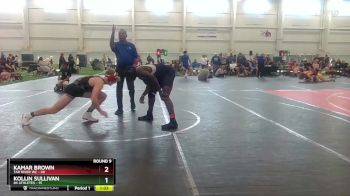 175 lbs Round 9 (10 Team) - Kamar Brown, Tar River WC vs Kollin Sullivan, 84 Athletes