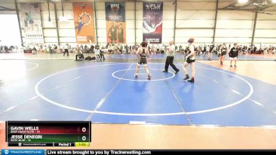 120 lbs Rd# 1 9:00am Friday - Jesse Denegri, M2TC Blue vs Gavin Wells, East Coast Elite