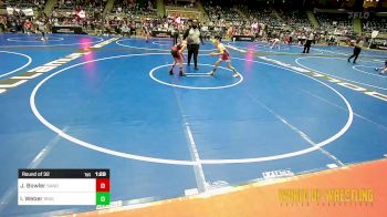 84 lbs Round Of 32 - Jaxten Bowler, Sanderson Wrestling Academy vs Isaac Weber, Ringers