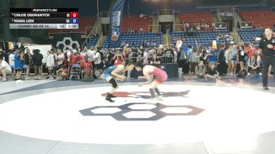 105 lbs Champ. Rd Of 16 - Chloe Obuhanych, Hawaii vs Kiana Lien, California