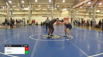 Consolation - Deonte Wilson, NC State vs Cade Ridley, King University