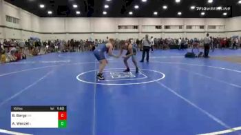 182 lbs Prelims - Bennett Berge, MN vs Andrew Wenzel, IL